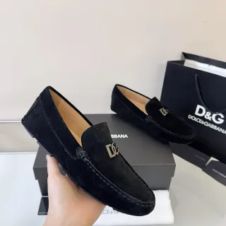 دولشي أند غابانا بورتوفينو أسود بيج سويد علوي بكل معدني DG لوفر