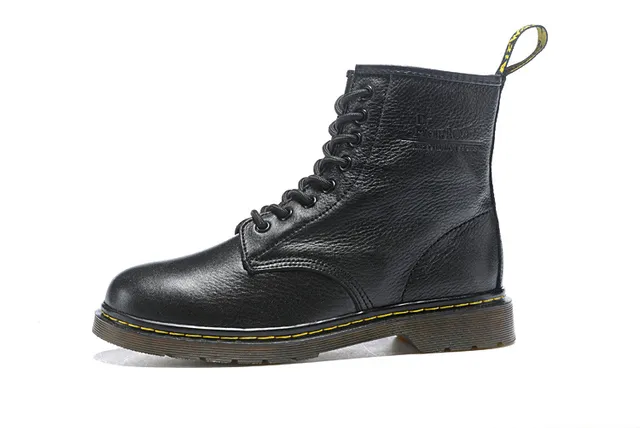 Dr. Martens 1460 Bottine Martin Cuir Granulé Marron 20