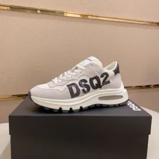 Dsquared2 ICON Oversized Logo Gray Lifestyle Sneakers