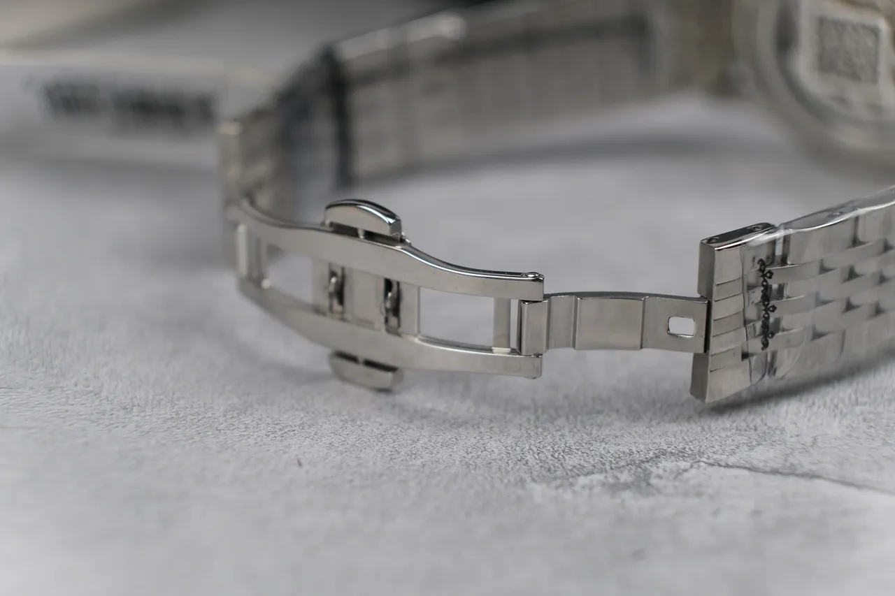 Emporio Armani Meccanico स्केलेटन सफ़ेद डायल यांत्रिक घड़ी 4