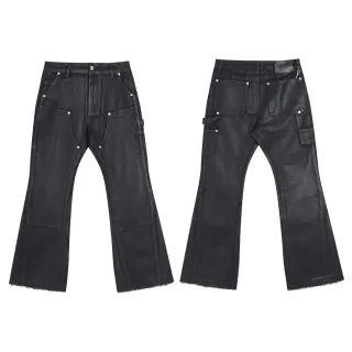 Gallery Dept Utility Flared Black Washed Denim Jeans