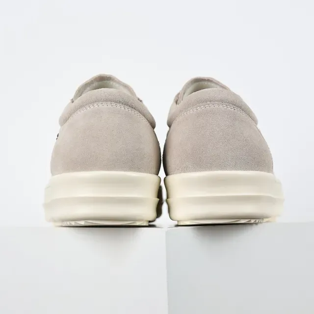 Beige Black Suede Upper Side Panel Sneakers 8