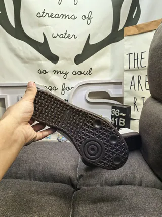 Black Beige Suede-Like Upper Cream Lining Mary Jane Shoes 4
