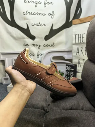 Black Beige Suede-Like Upper Cream Lining Mary Jane Shoes 15