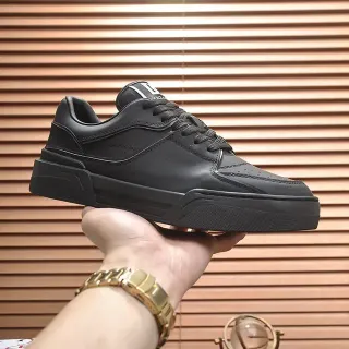 Black Platform Sole Lifestyle Sneaker