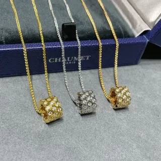 CHAUMET Bee My Love Collier pendentif en nid d'abeille pavé