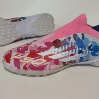 FSO Camouflage Slip-On Artificial Grass Soccer Shoes