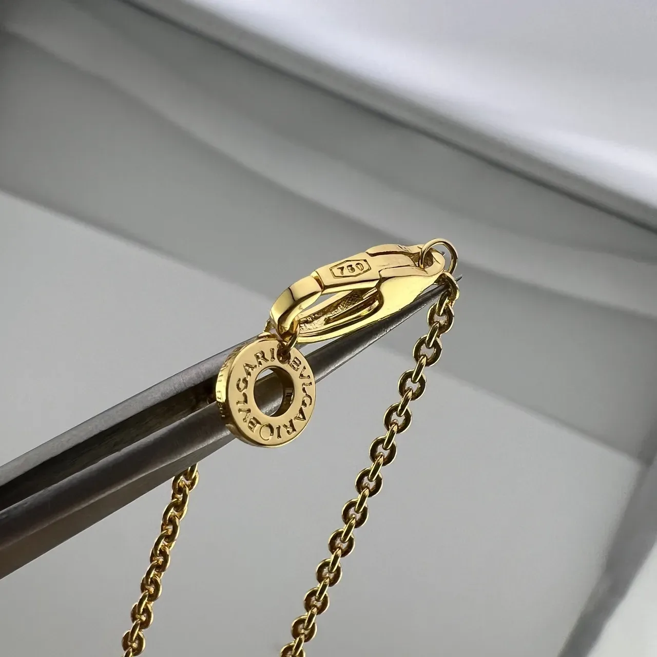 Gold Rose Gold and Silver Geometric Stacked Charm Pendant Necklaces 2