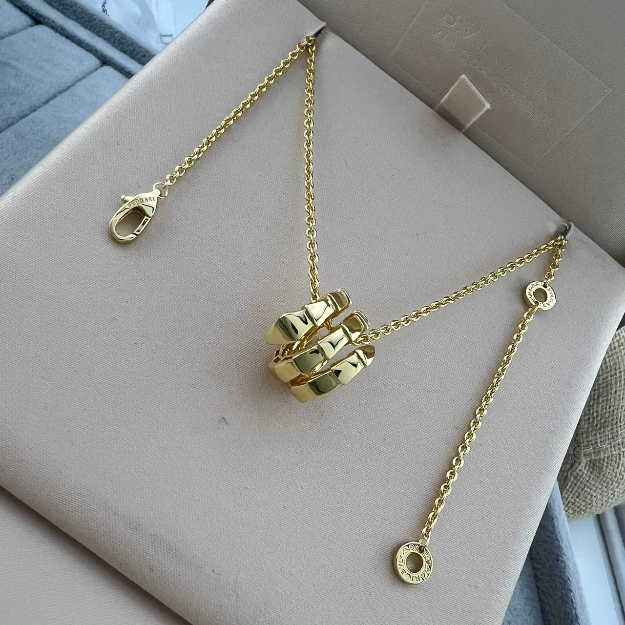 Gold Rose Gold and Silver Geometric Stacked Charm Pendant Necklaces 5