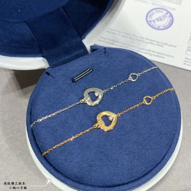 Gold Silver Open-Heart Pendant Crystal-Accented Necklace 5
