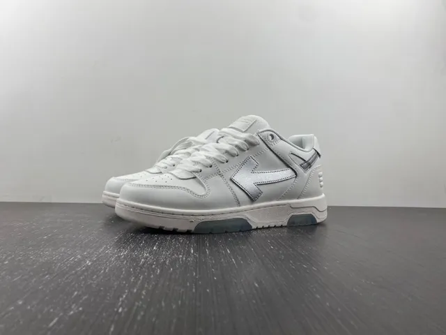 Gray and Silver Arrow Logo Lifestyle Sneakers 16