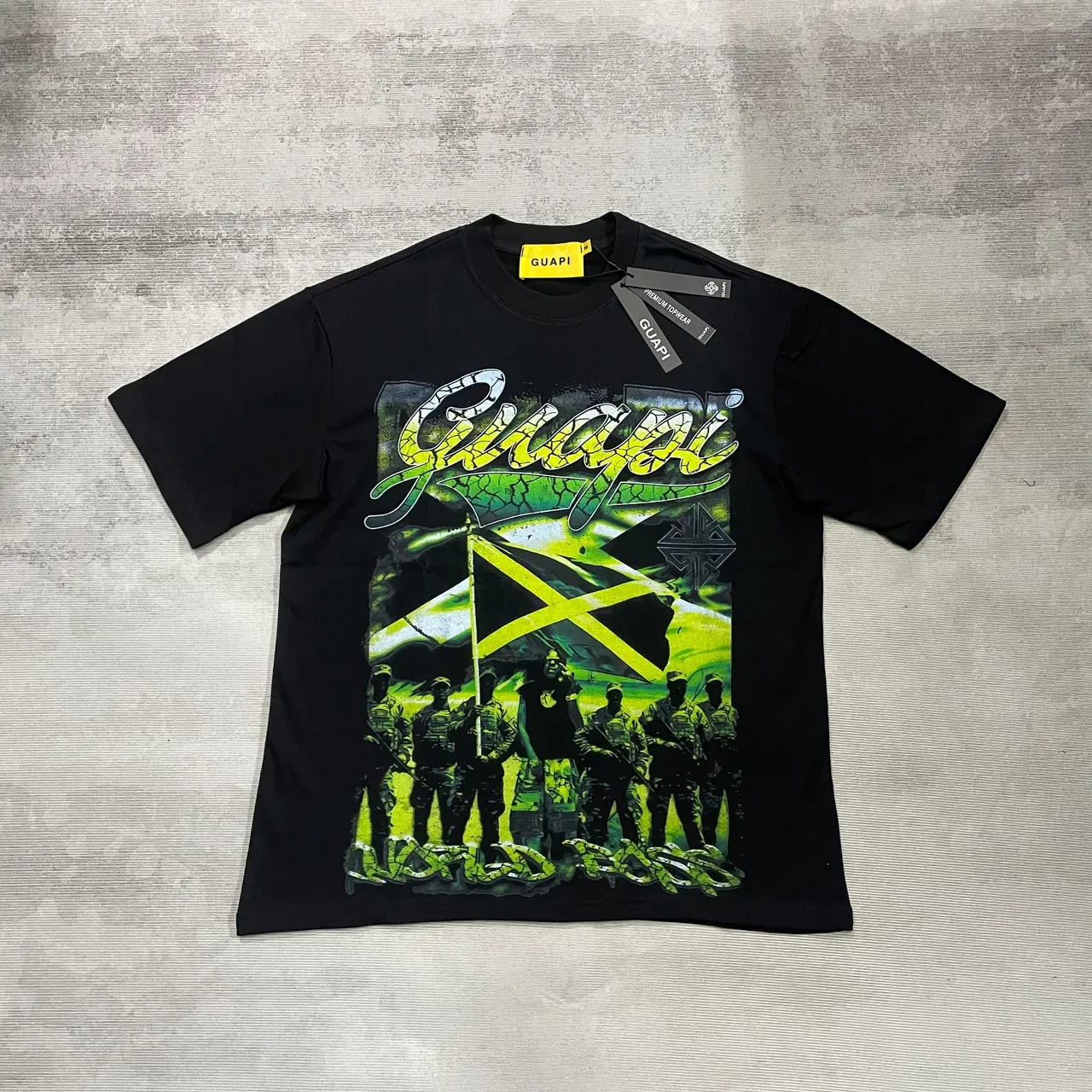 GUAPI Graphic Print Oversized T-Shirt 6