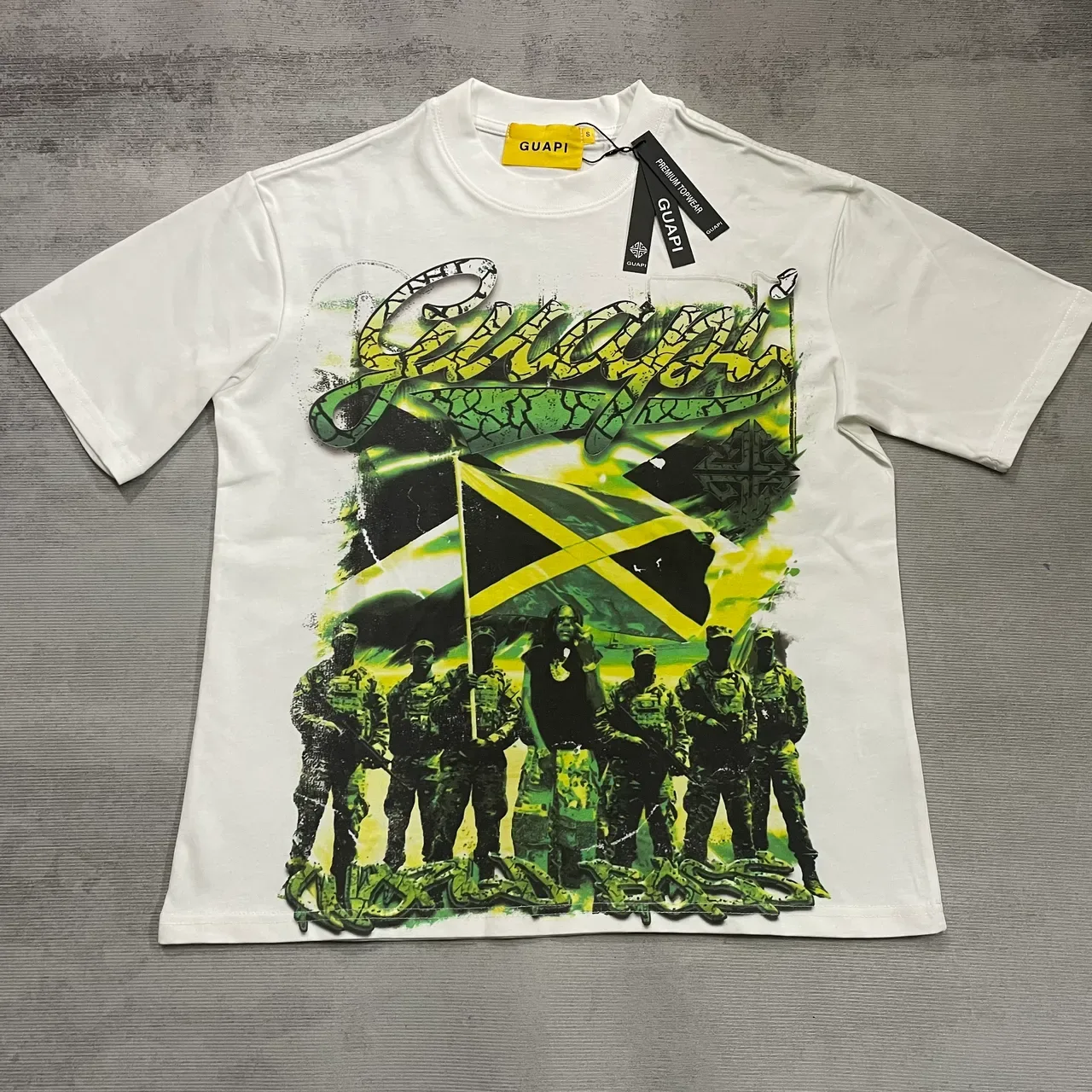 GUAPI Graphic Print Oversized T-Shirt 8