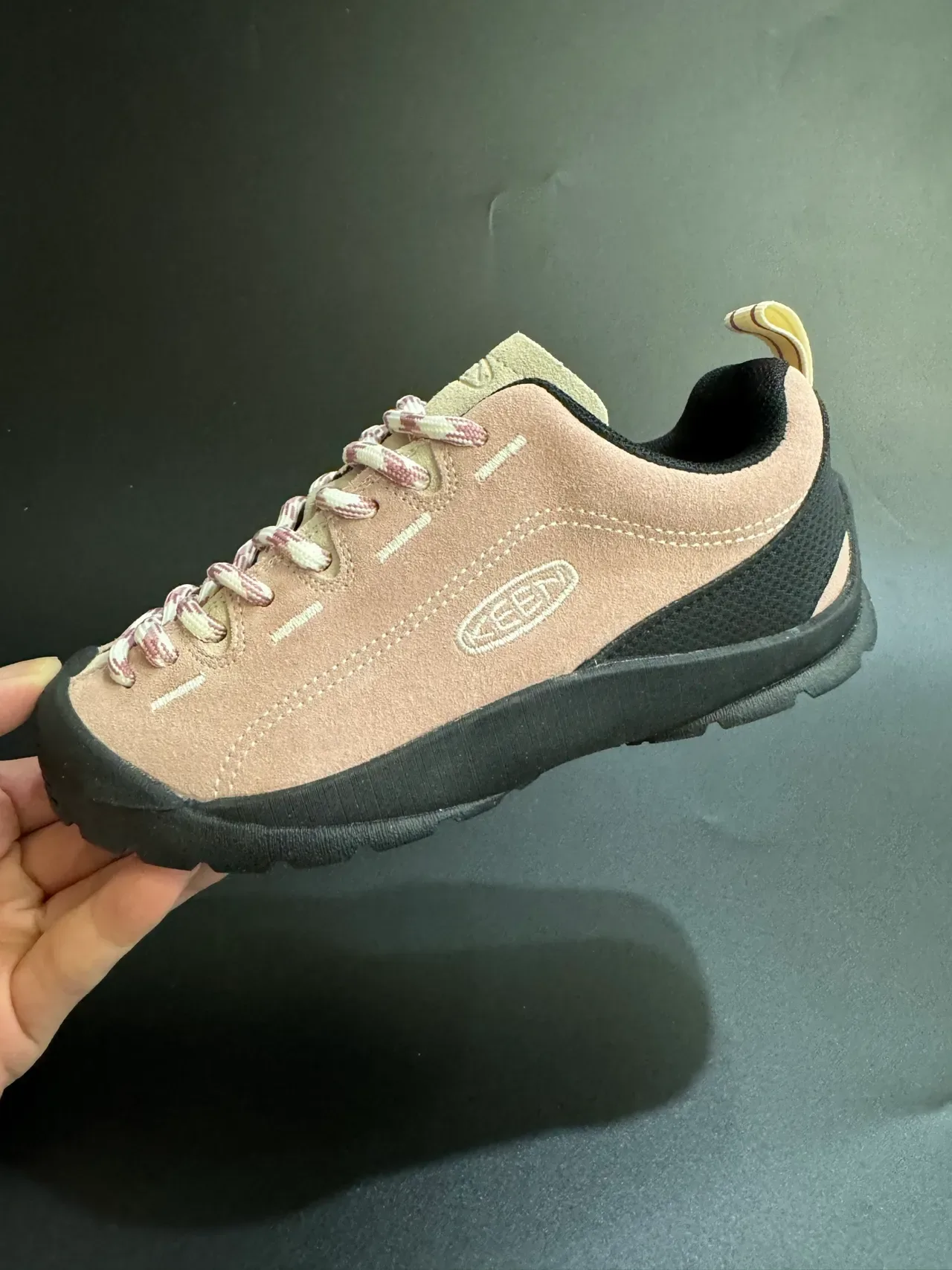 Keen Beige Black Suede Upper Rubber Toe Cap Lifestyle Sneakers 6