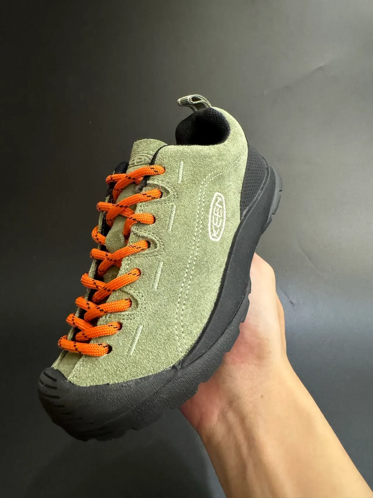 Keen Beige Black Suede Upper Rubber Toe Cap Lifestyle Sneakers 10