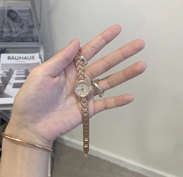 Lola Rose London 水晶表圈 玫瑰金 石英手表 3