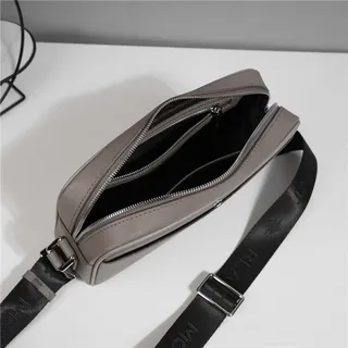Montblanc Meisterstück Bolso Cruzado Estructurado Taupe Gris 5