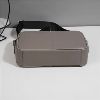 Montblanc Meisterstück Bolso Cruzado Estructurado Taupe Gris 7