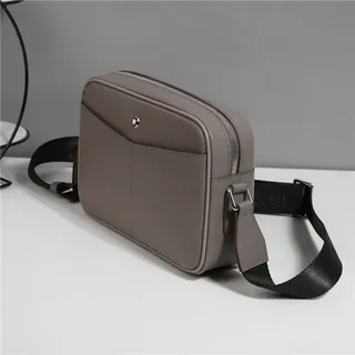 Montblanc Meisterstück Bolso Cruzado Estructurado Taupe Gris 8