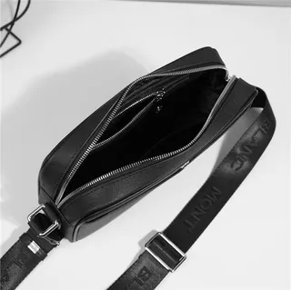 Montblanc Meisterstück Bolso Cruzado Estructurado Taupe Gris 11