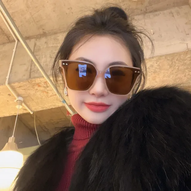 Oversized Tortoiseshell Gradient Brown Sunglasses 5