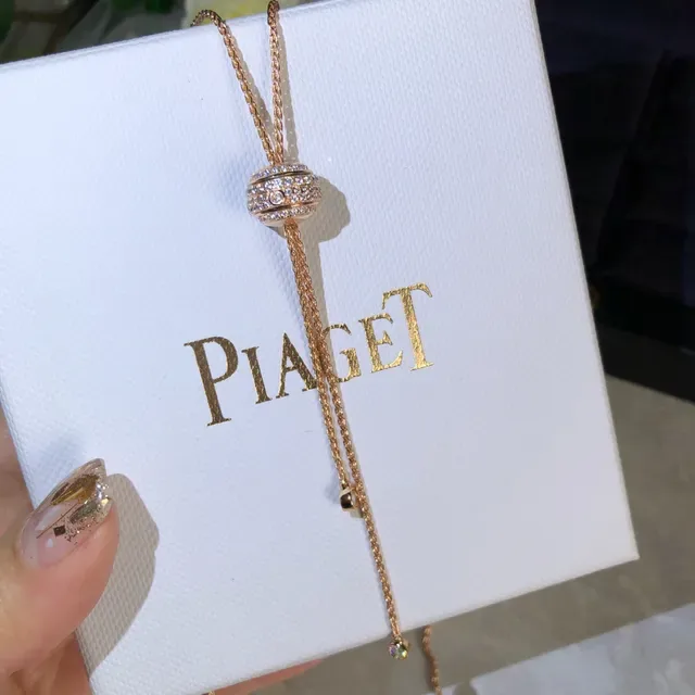 Piaget Possession-Style Pavé Diamond Cylindrical Pendant Necklace 9