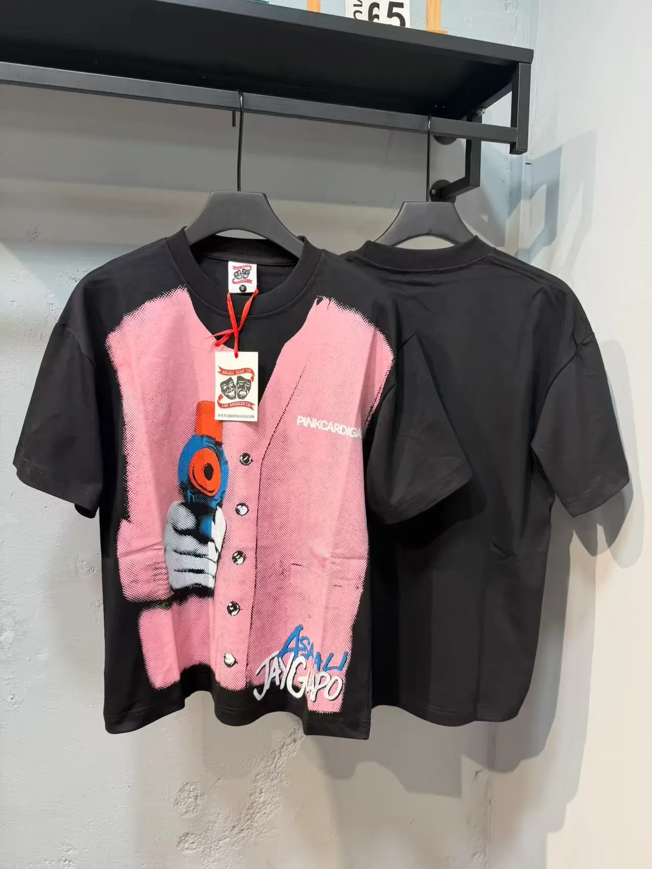تي شيرت بطباعة جرافيك Pinkcardigan Asaali Janguapo 2