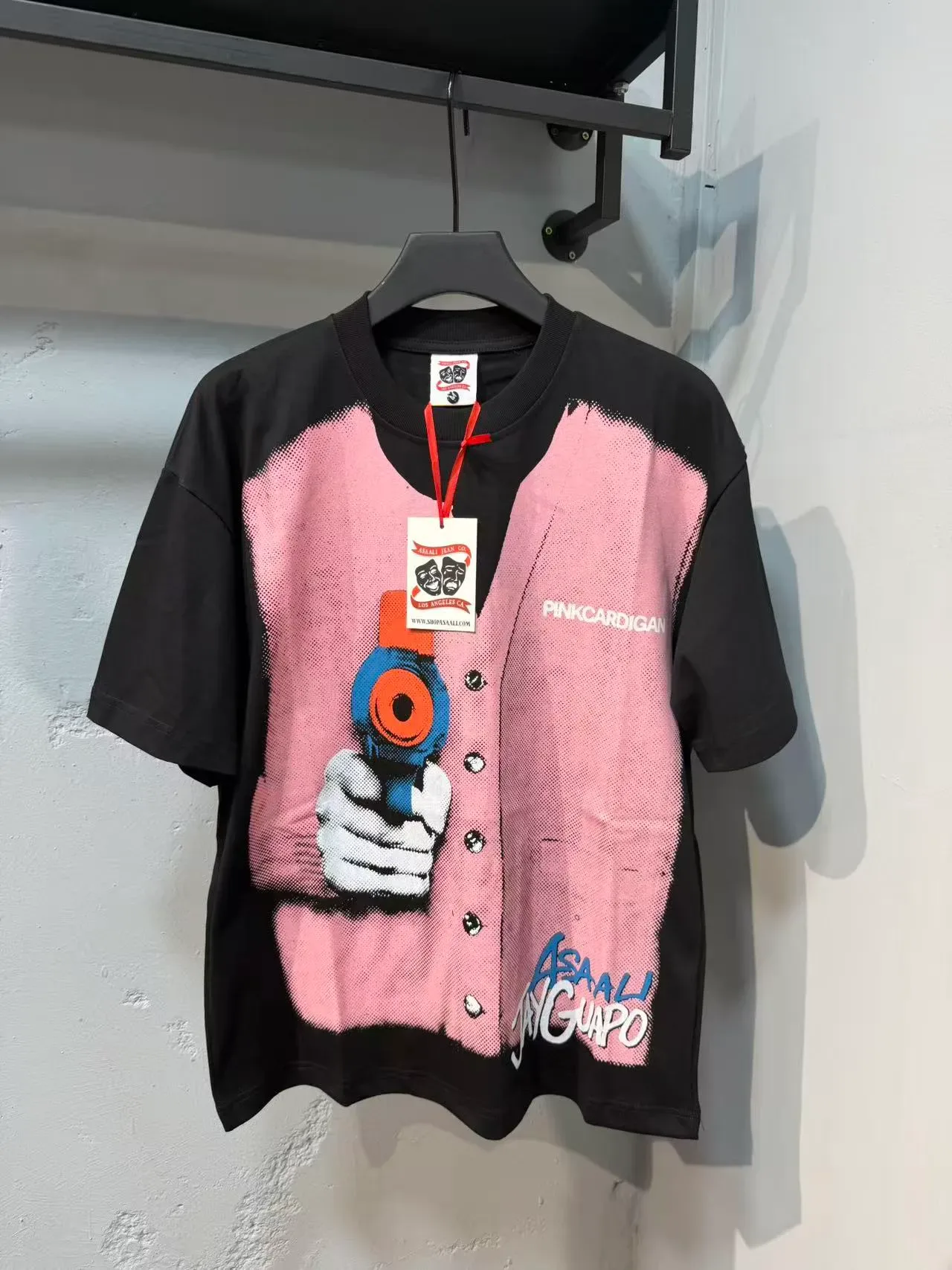تي شيرت بطباعة جرافيك Pinkcardigan Asaali Janguapo 3