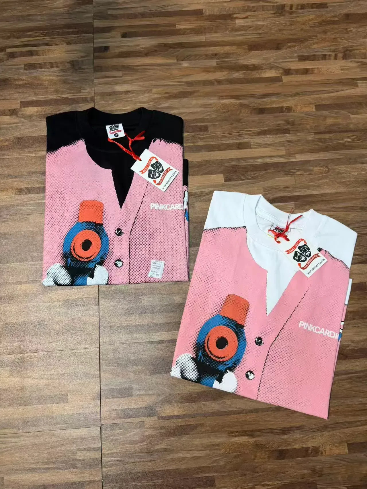 تي شيرت بطباعة جرافيك Pinkcardigan Asaali Janguapo 9