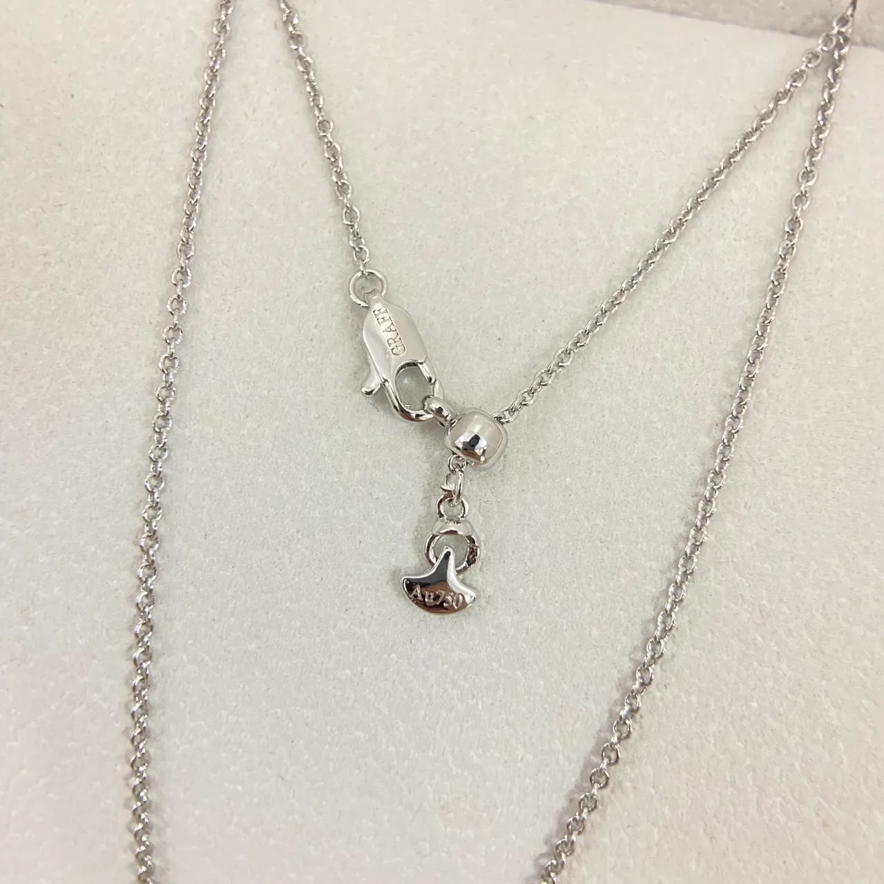 Collier Pendentif Papillon Argent Or Finition Émail Pétale 3