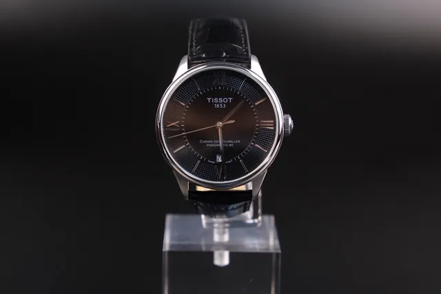 Tissot Chemin des Tourelles Powermatic 80 Black Dial Mechanical Watch 2