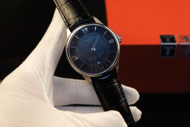 Tissot Chemin des Tourelles Powermatic 80 Black Dial Mechanical Watch 4