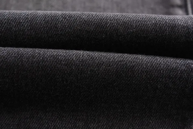 Washed Black Distressed Moto Panel Jeans 3