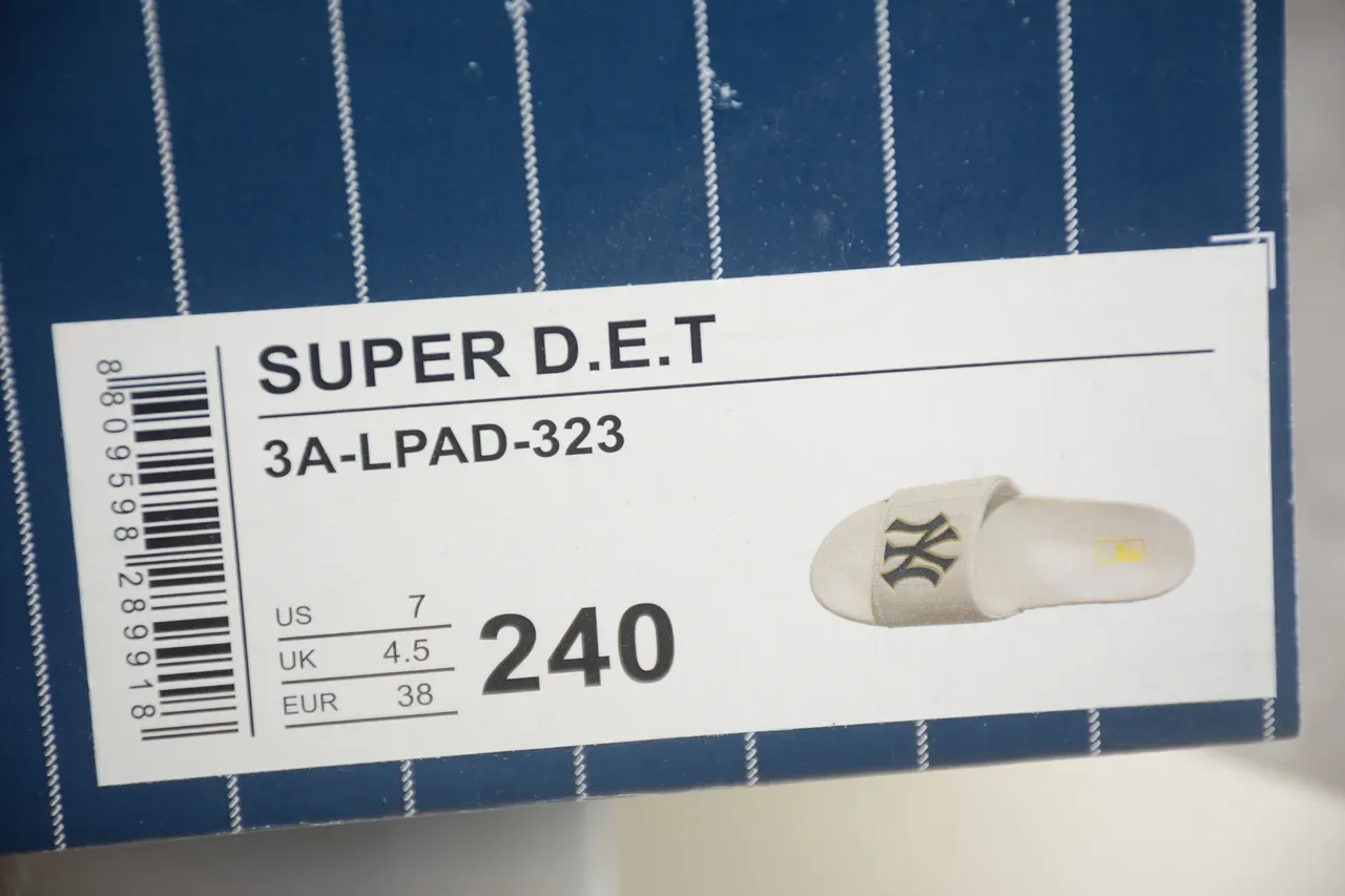 White Gold Molded Rubber Sole Stitched Strap Slippers 2