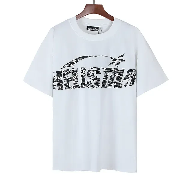 White Graphic Zebra-Print Star Motif Oversized T-Shirt 2