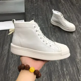 Zapatillas Blancas de Plataforma Alta