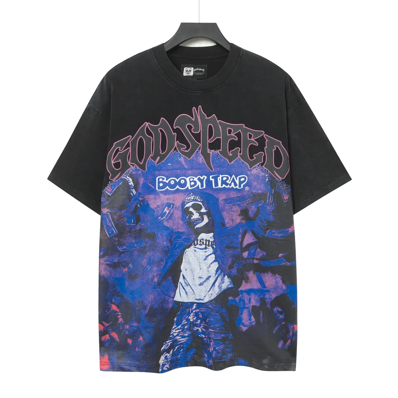 T-shirt graphique oversize Godspeed Booby Trap All Roads Lead To The Trap 2