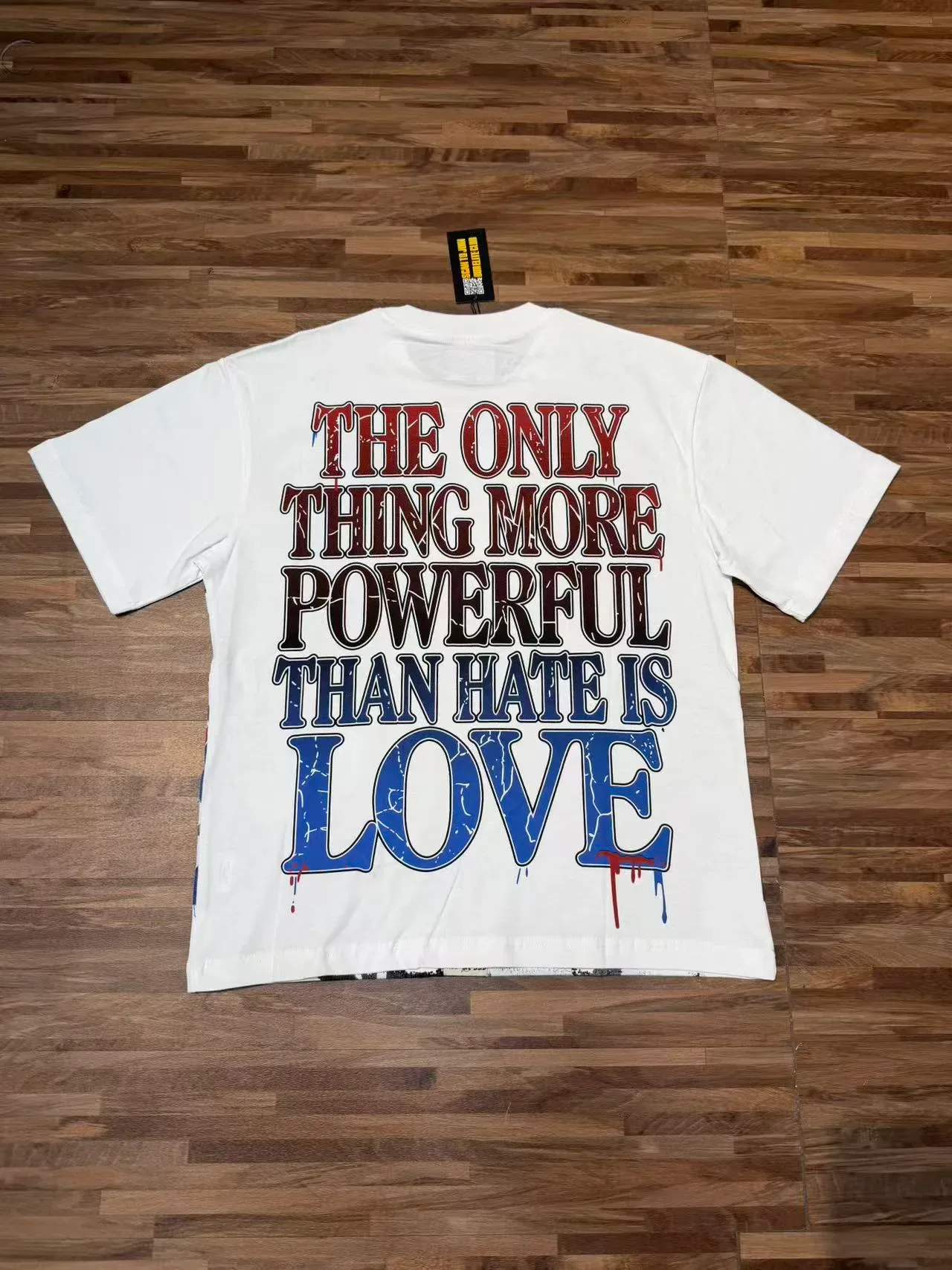 Camiseta oversized con estampado gráfico Godspeed 3