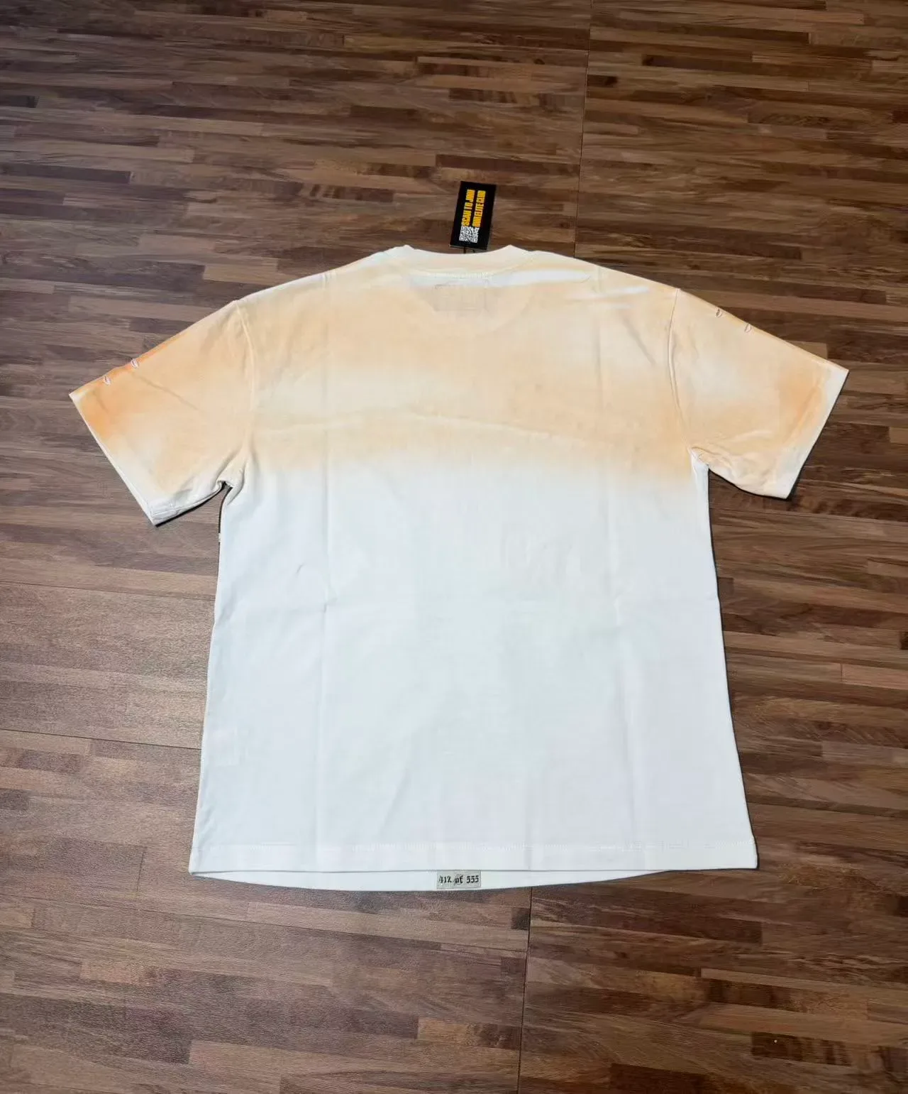 Camiseta gráfica con degradado burnout Godspeed Patty to Paradise 3