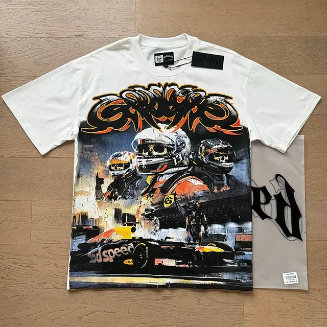 Godspeed Racing Graphic Print White T-Shirt 3