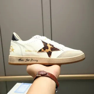Golden Goose Ball Star Off-White Leopard Star tênis lifestyle