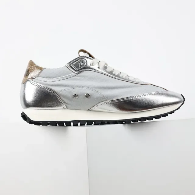 Golden Goose Plata Oro Superior Metálica Superposición Estrella Zapatos Lifestyle 7