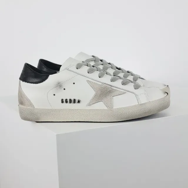 Golden Goose Superstar ডিস্ট্রেসড সাদা চামড়ার লাইফস্টাইল স্নিকার 3