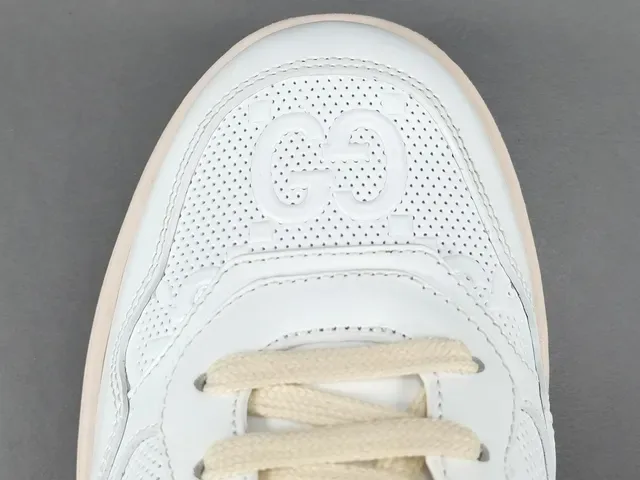 Gucci Ace Perforated White Lifestyle Sneakers 10