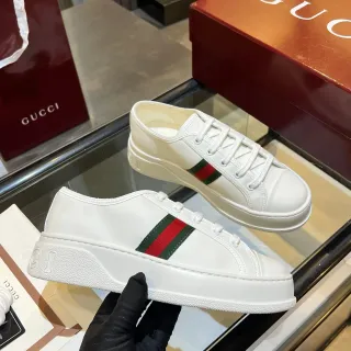 Gucci Ace zapatillas blancas Web Stripe plataforma lifestyle