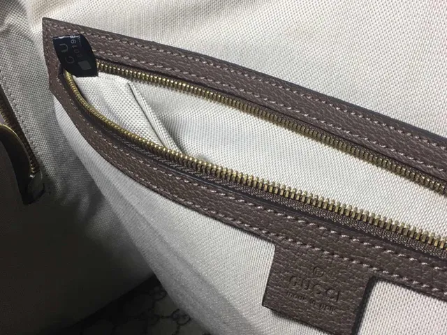 Gucci বেইজ লাল GG Monogram ক্যানভাস Web Stripe Boston Bag 2