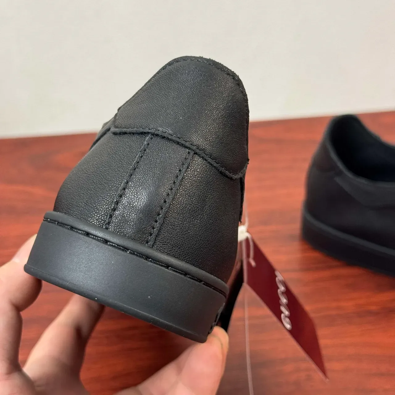 Gucci Black Green Leather Upper Web Stripe Side Panel Lifestyle Sneakers 3