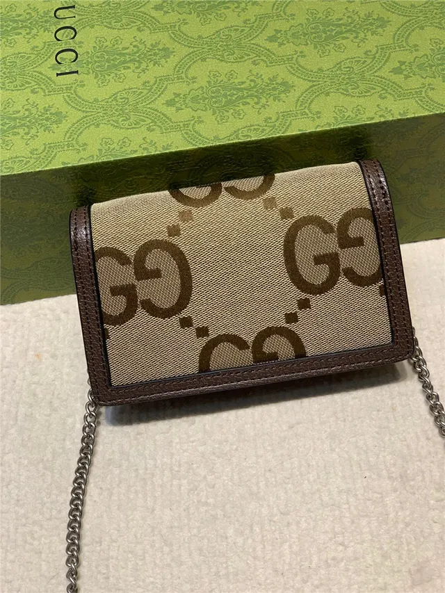 Gucci Dionysus Beige Marron Monogram Canvas Bords Cuir Sac à Chaîne 9
