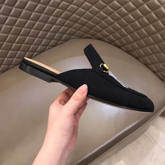 Gucci Horsebit 1955 Black Canvas NY Yankees Loafer 5