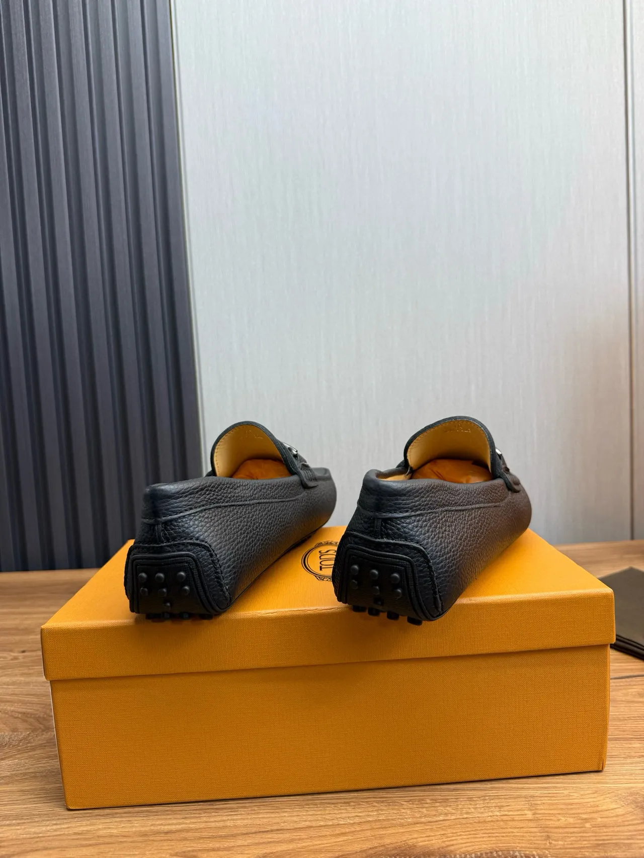 Gucci Horsebit 1955 Black Pebbled Leather Loafer 5